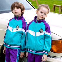 Kindergarten clothing autumn and winter new primary school student sports school uniform two-piece children spring and autumn long sleeve class clothing set