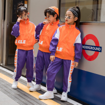 Kindergarten clothing spring and autumn clothing two-piece primary school uniform suit class clothing autumn and winter fashion clothing for men and women