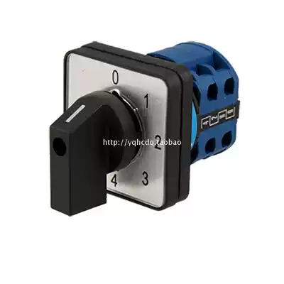Zhuo Chao Universal transfer switch SZW26-20 0-4 2 20A 2 section 4 gear knob switch selector switch
