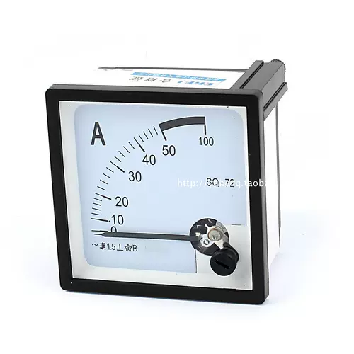 SQ-72 Pointer Ток AC Meter 89T2/CZ/DH/JY-72 5A10A20A30A50A Инструмент перегрузки