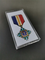 Box: Universal transparent collection box for Guanghua Medals of Class B Class A and Class B in Chinese characters