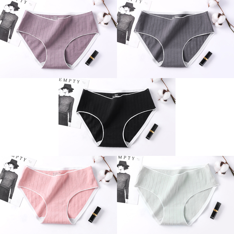 Quần lót phụ nữ bông thấp eo womens quần đáy 100cotton cô gái kháng khuẩn liệu lớn quần đang tam giác đầu.