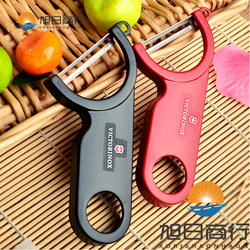 ນຳເຂົ້າຈາກສະວິດເຊີແລນ Swiss Army Knife Stainless Steel Fruit and Vegetable Peeler Peeling Knife Planer 7.6073