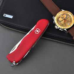 ຕົ້ນສະບັບຂອງແທ້ຈິງ Swiss Army Knife 111MM backpacker 0.8863 ພັບນອກຫຼາຍຟັງຊັນ