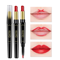 Kazeran lip liner lipstick double head female waterproof long-lasting non-decolorizing hook line automatic lip pen matte painting