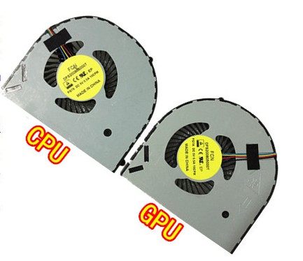 New original installation DELL Alienware Alien 15 17 R1 R2 R3 R3 CPU graphics card cooling fan