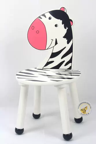 Качественное экологичное детское мультяшное кресло для раннего возраста из натурального дерева для детского сада