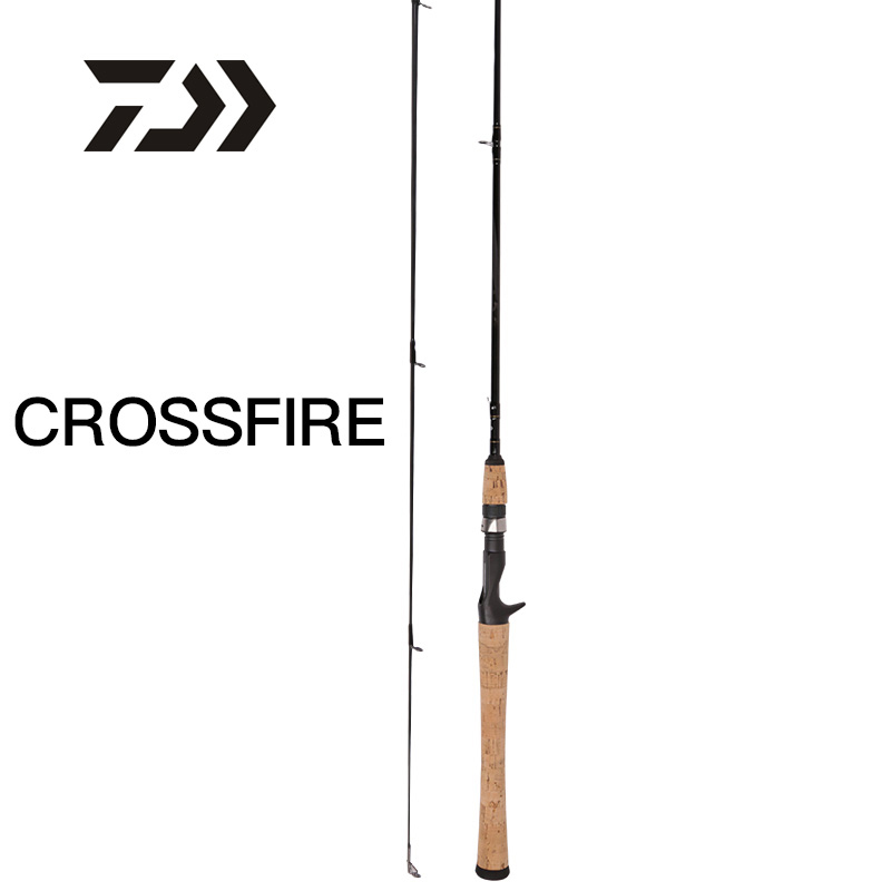 Yamato CROSSFIRE black special set Makou Luya rod Water drop fishing rod Long throw UPTURNED fishing rod