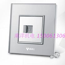 Bull Phone Socket Wall 86 Panel Full Moon Silver One Phone Socket G22T101 Type 86 Phone