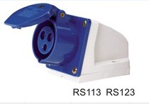  Waterproof industrial plug Industrial socket explosion-proof plug male and female docking socket three-core 16A32A