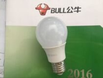  Bull LED bulb 5W E27 screw lamp head warm and cold white yellow light white light energy-saving spiral light source single lamp bulb