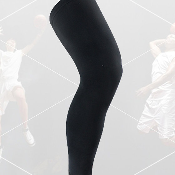 Basketball football protective gear custom running riding riding calf moisture-wicking elastic non-slip sports knee pads leggings