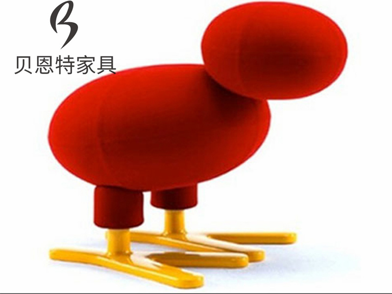 Nordic Creative Personality Exotic Simple Sofa Cute Girls Bedroom Art Casual Chair Glass Fiber Chicken Chair