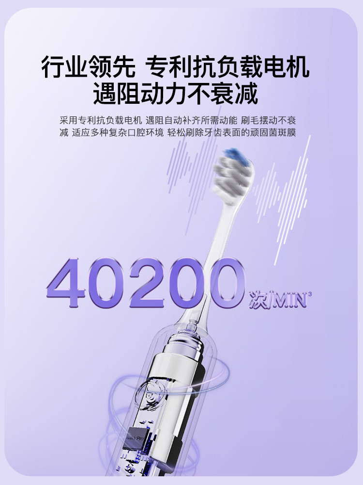 Shuke Official Flagship Sonic Electric Toothbrush Soft Bristle Couple Gift Box Set Adult Student G5