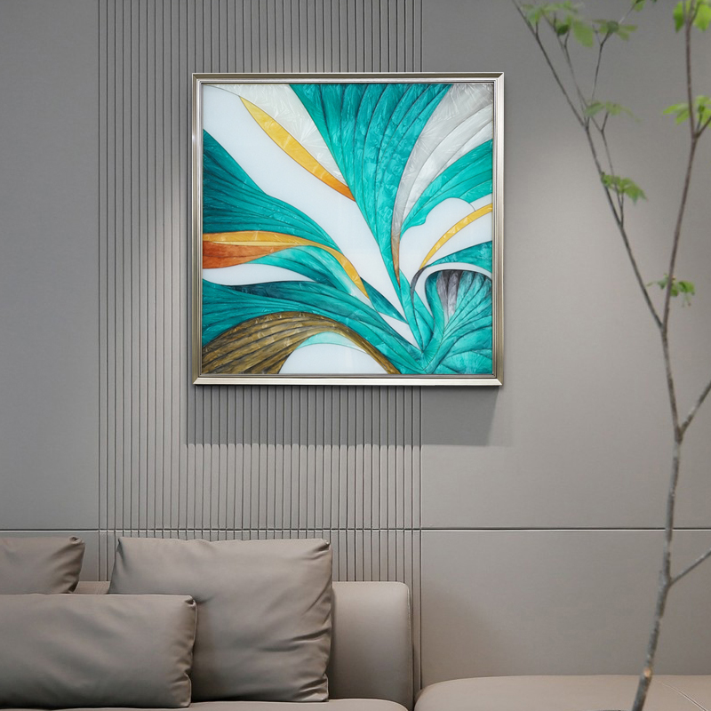 珐琅彩装饰画 妙彩掐丝珐琅彩装饰画，让雍容华贵走入日常生