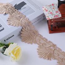 Curtain lace water-soluble edge sofa accessories decorative edge wide edge pillow edge embroidered lace S-069