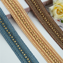 Curtain lace sofa cushion cover edge accessories pillow edge clothing edge accessories seam edge decorative lace P-789