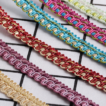 Hollow lace curtain accessories fabric clothing bedroom handmade materials decorative seams sofa pillow edge P-741