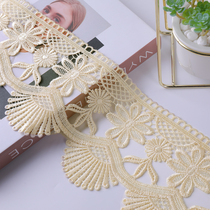 Curtain lace water-soluble edge flower edge sofa accessories accessories decorative edge wide edge pillow edge embroidered lace S-087