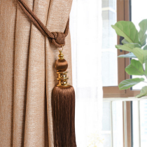 European-style curtain hanging ball tassel accessories curtain buckle curtain curtain strap rope home living room decoration tie ball