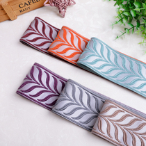 Wide 6cm curtain lace accessories Jacquard webbing curtain splicing accessories Hanfu clothing edge skirt belt 061