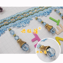 Curtain Lace curtains accessories accessories Flow Sucrystal beads to decorate large bulb beads