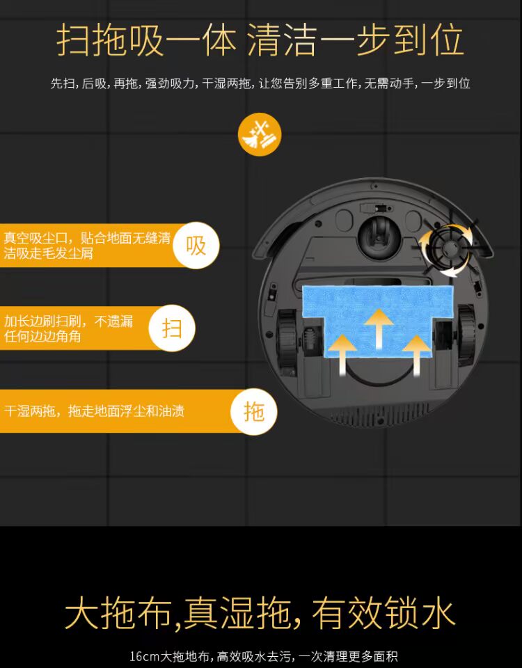 Vbot Wei Tiến sĩ nhà thông minh tự động quét robot Quét máy chà sàn máy hút bụi - Robot hút bụi robot hút bụi deebot de53