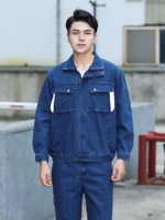 Светло-синий стойкий воротник (одиночный топ)