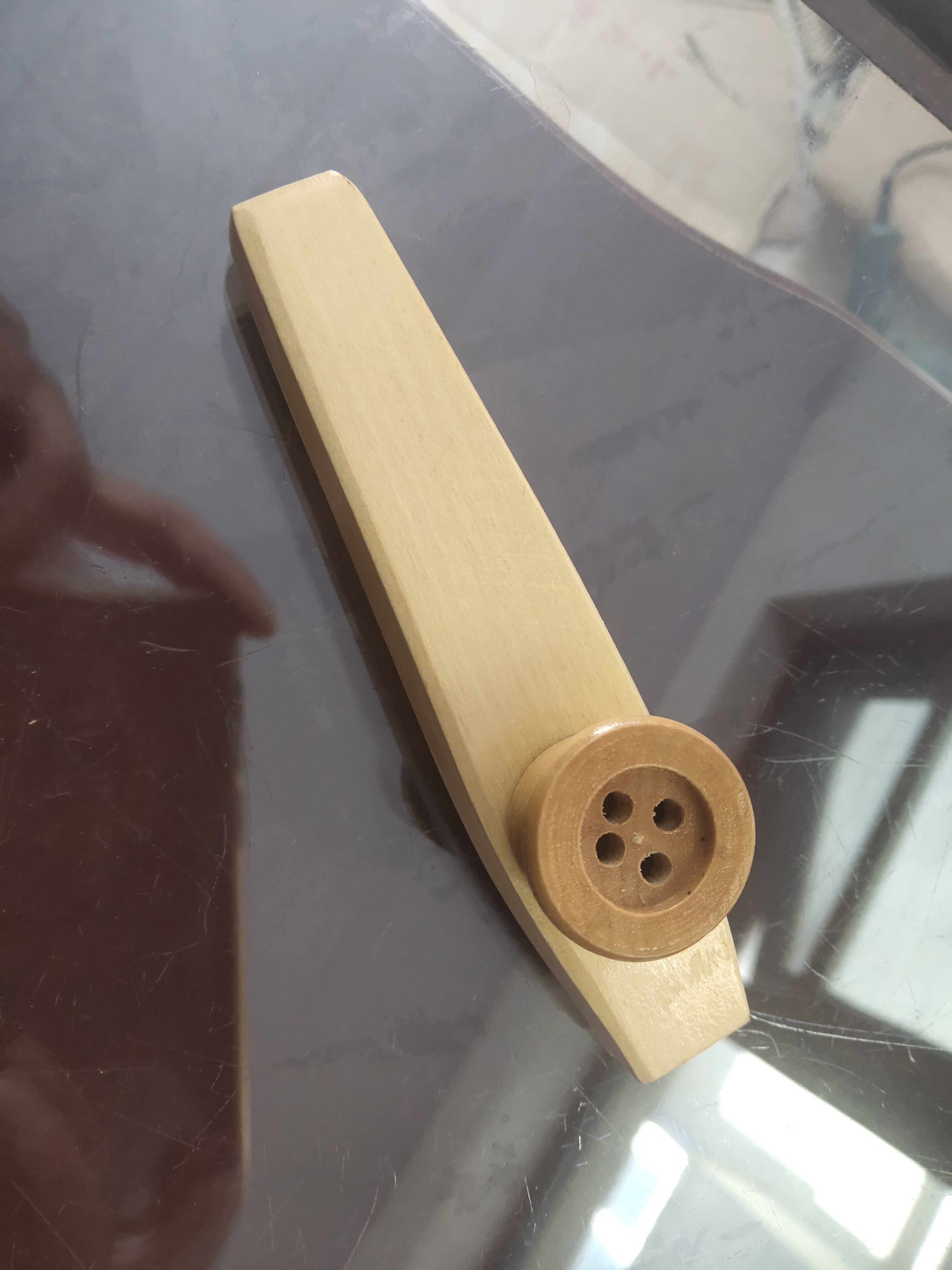 Kazoo whistling instruments Early to teach accompanied wooden parent-child early instruments Atlantic instruments