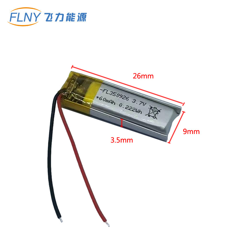 Small volume lithium battery 350926airpods wireless TWS Bluetooth headphones charging battery i7 i8 i9 i10