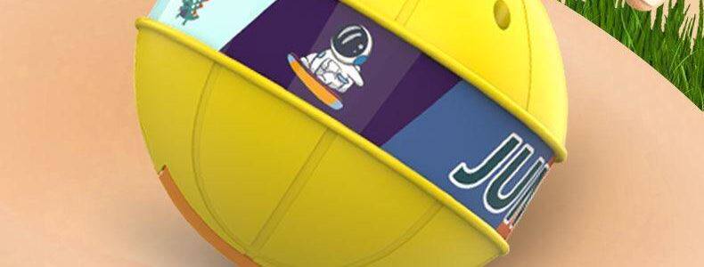 Скакалка на одну ногу 跳跳球儿童玩具发光软绳单脚弹力球闪光甩脚球健身套脚甩圈脚转球