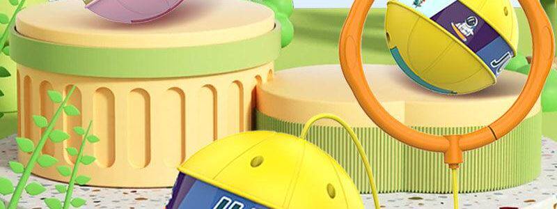 Скакалка на одну ногу 跳跳球儿童玩具发光软绳单脚弹力球闪光甩脚球健身套脚甩圈脚转球