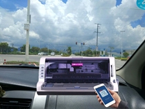 Car printer pound - log single - handed printer to customize printer mobile phone Bluetooth needle small ticket printer
