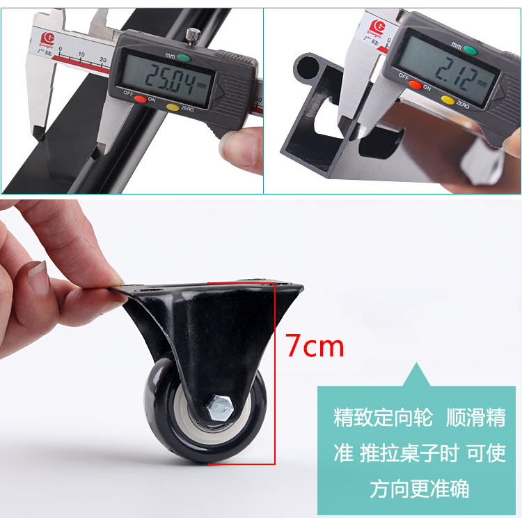 Không gian tỉnh gấp bàn phụ kiện bàn ăn phần cứng bàn ăn dưới bàn vô hình uốn thanh bàn căn hộ nhỏ đa chức năng - Bàn bàn gấp làm việc