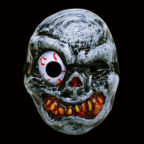 Halloween terror mask Exploding Eye Mask Whole People Intimidating Prop Balls Show Supplies PVC Mask