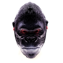 Adult Prom Party Animal Black Gorilla Mask Green Fish Human Head Horse Head Funny to blame sand sculpted monkey face