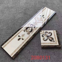 Living room mosaic 800 200 cm aisle wave playing wire Gilded microcrystalline wave conductor tile tile