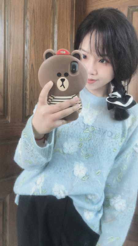 Susu's Heavy Industry Flower Fairy Hanging Wool Craft Blue Knitting (Sold Out, Waiting for Orders)