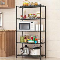  Storage rack Mobile pulley Living room thickened storage rack Kitchen hotel simple small European-style commercial