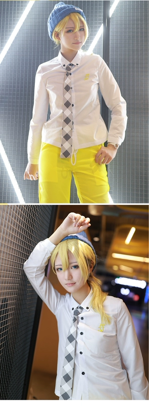 骨 骨 vocaloid / V home cos Mir Twins COS đồng phục trang phục cosplay Len Rin Rin