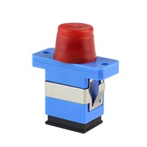 Flange round coupler round head Round Turntable SC round head large D fiber optic square flange round connector punching brick