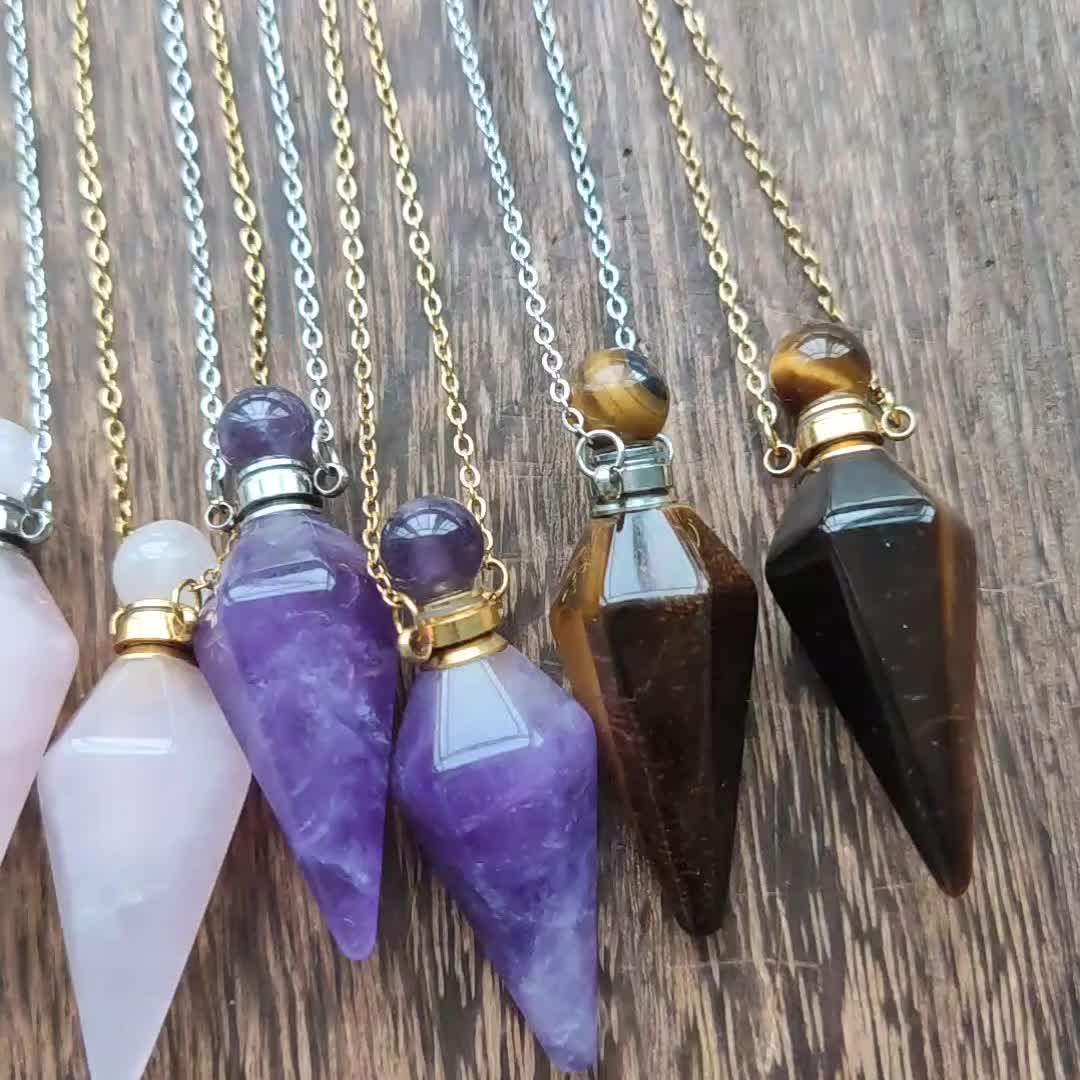 Wholesale Natural Stone Crystal Essential Oil Diffuser Gemstone