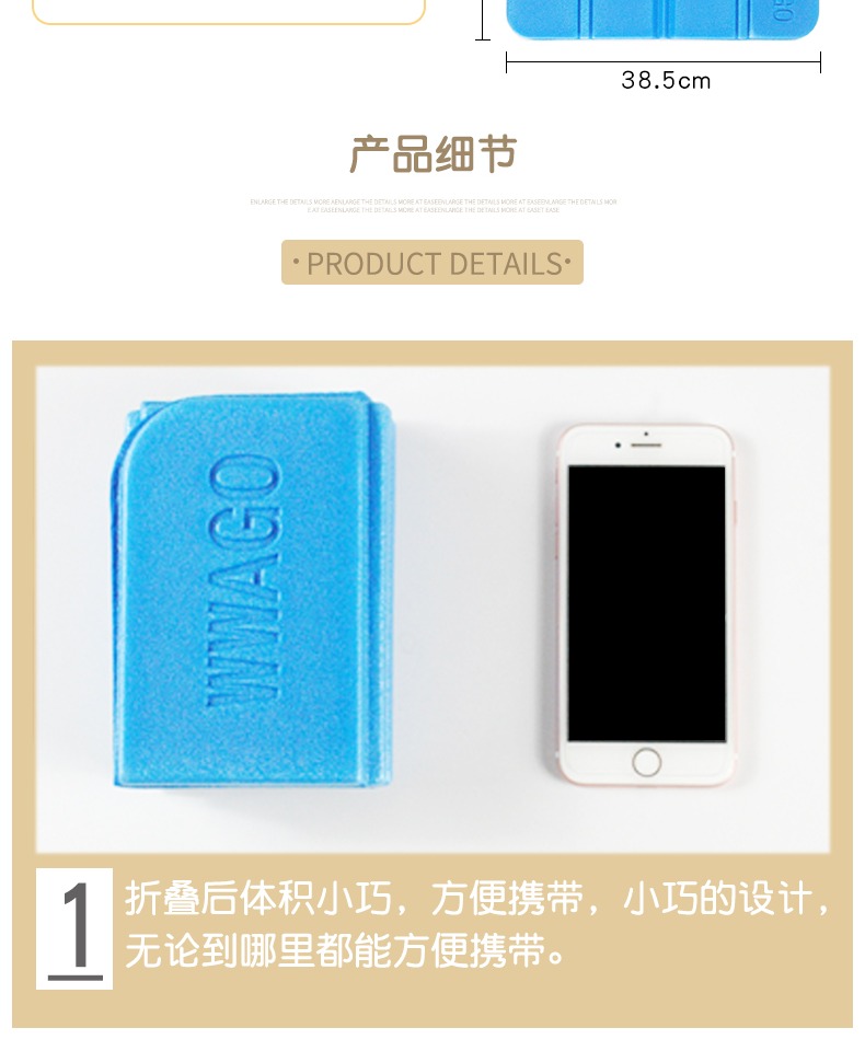 Ngoài trời chống ẩm gấp dã ngoại mat ghế đệm đệm cách nhiệt pad di động nhỏ đệm lĩnh vực thảm cỏ công viên - Thảm chống ẩm / Mat / Gối thảm trải picnic