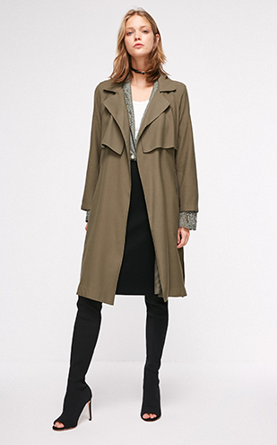 Trench pour femme ONLY en Polyester - Ref 3226165 Image 14