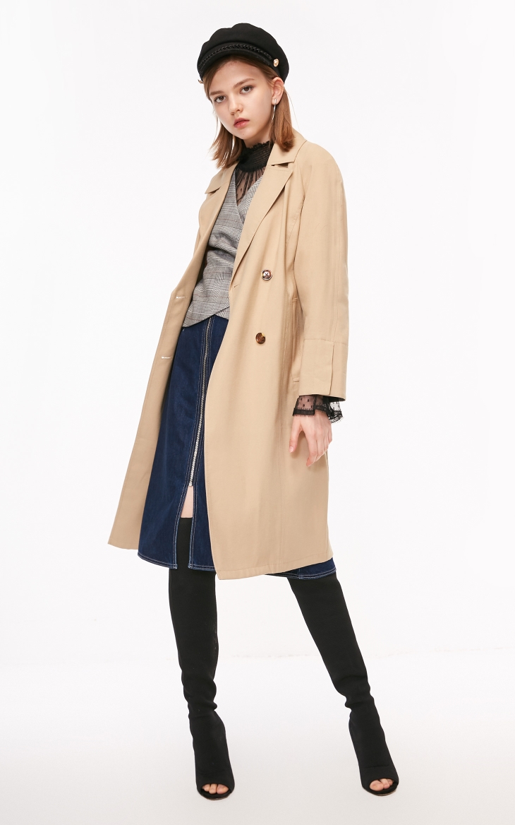 Trench pour femme ONLY en Polyester - Ref 3225844 Image 32