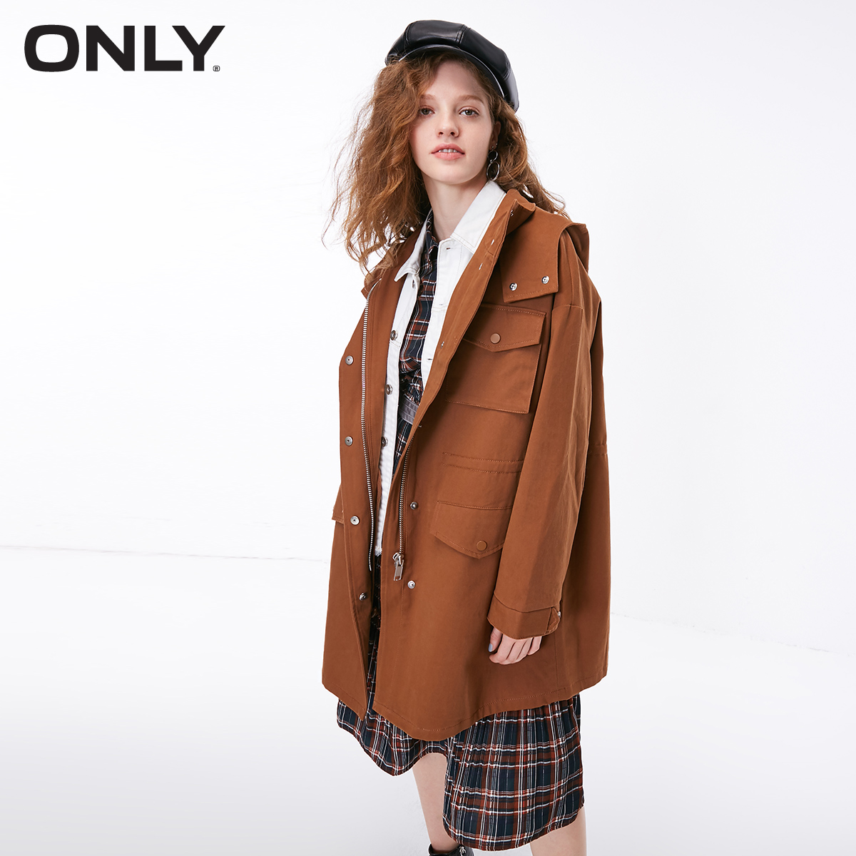 Trench pour femme ONLY en Coton - Ref 3226253 Image 2