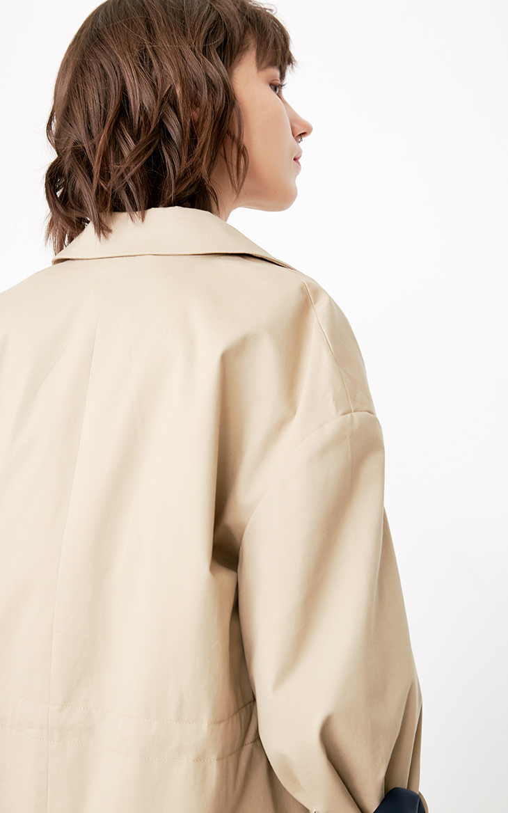 Trench pour femme ONLY en Coton - Ref 3228100 Image 32