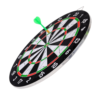专业18寸植绒飞镖盘比赛飞镖盘17寸家用室内健身针式飞镖盘套装