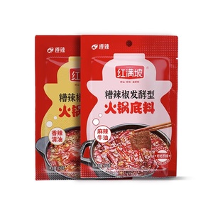 可签到！红满坡牛油火锅底料150g*3包