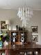 Italian Murano Glass Chandelier for Living Room, French Retro Villa, Light Luxury Duplex Staircase, Loft, Dining Room, Bedroom